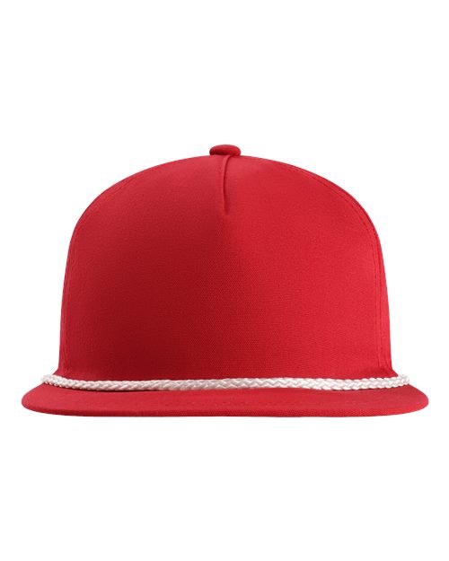 no-logo Imperial The Original Rope Five-Panel Cap-Imperial-Red/ White-Adjustable-Thread Logic