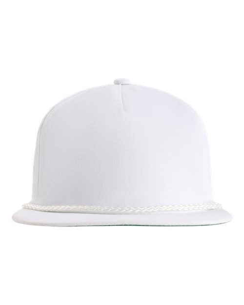 no-logo Imperial The Original Rope Five-Panel Cap-Imperial-White/ White-Adjustable-Thread Logic