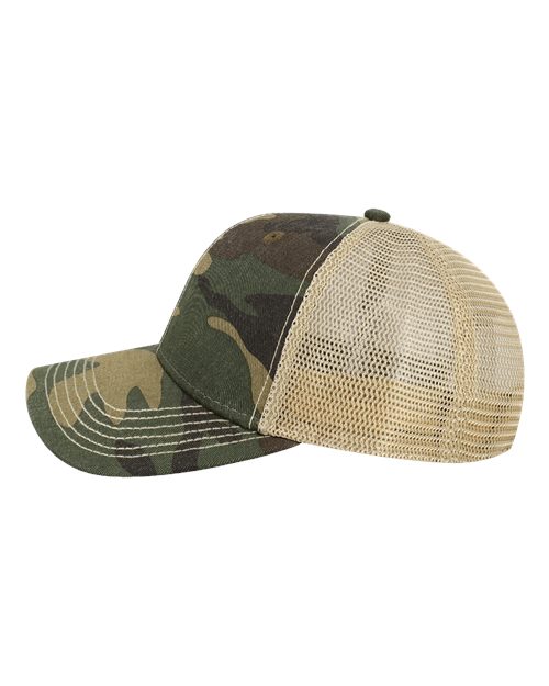 no-logo Legacy Old Favorite Mid Pro Trucker Cap-Legacy-Thread Logic