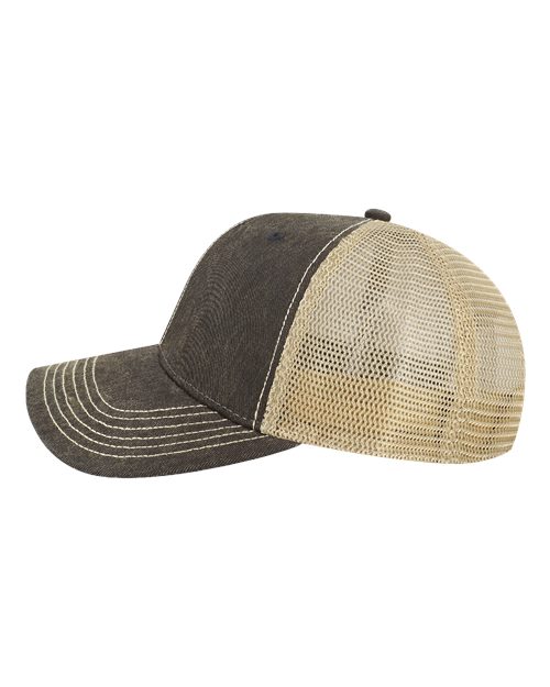 no-logo Legacy Old Favorite Mid Pro Trucker Cap-Legacy-Thread Logic