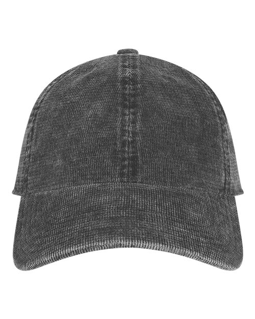 no-logo Legacy Salt Wash Corduroy Cap-Legacy-Grey-Adjustable-Thread Logic