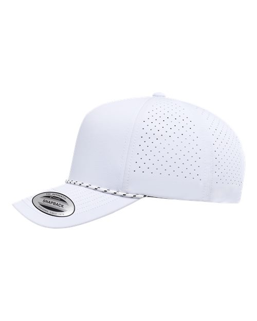 no-logo YP Classics Five-Panel Perforated Rope Cap-YP Classics-Thread Logic