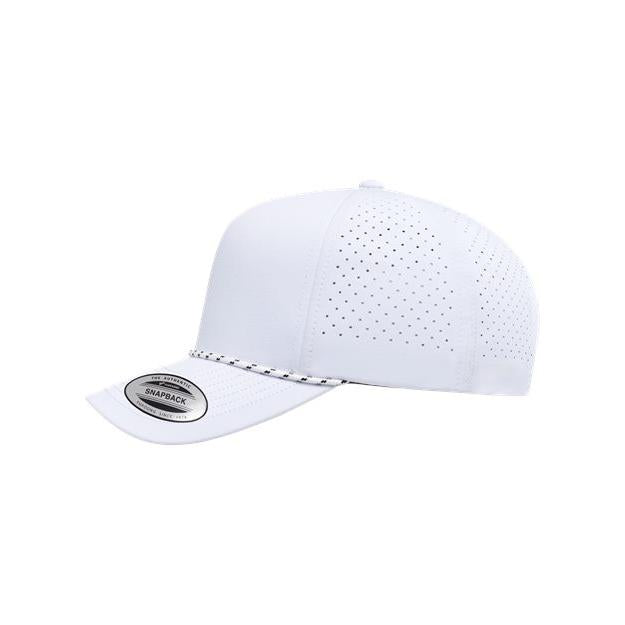 no-logo YP Classics Five-Panel Perforated Rope Cap-YP Classics-Thread Logic