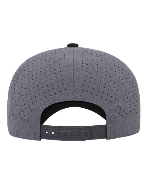 no-logo YP Classics Five-Panel Perforated Rope Cap-YP Classics-Thread Logic