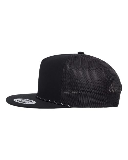 no-logo YP Classics Classic Five-Panel Trucker Rope Cap-YP Classics-Thread Logic