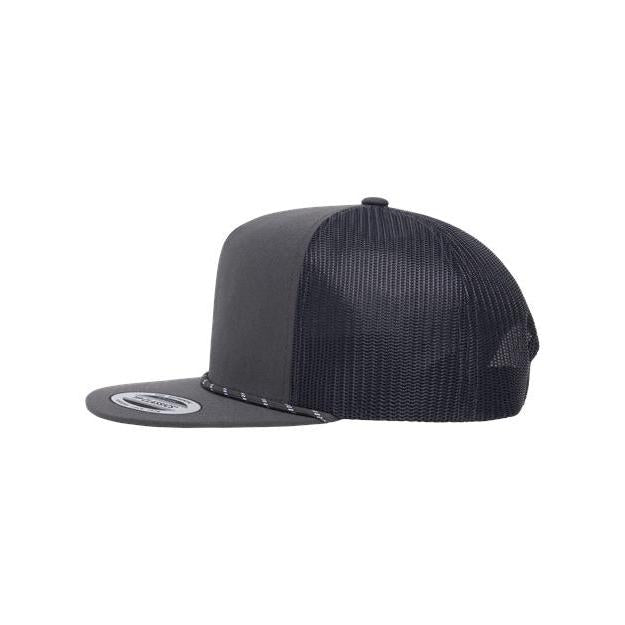 no-logo YP Classics Classic Five-Panel Trucker Rope Cap-YP Classics-Thread Logic