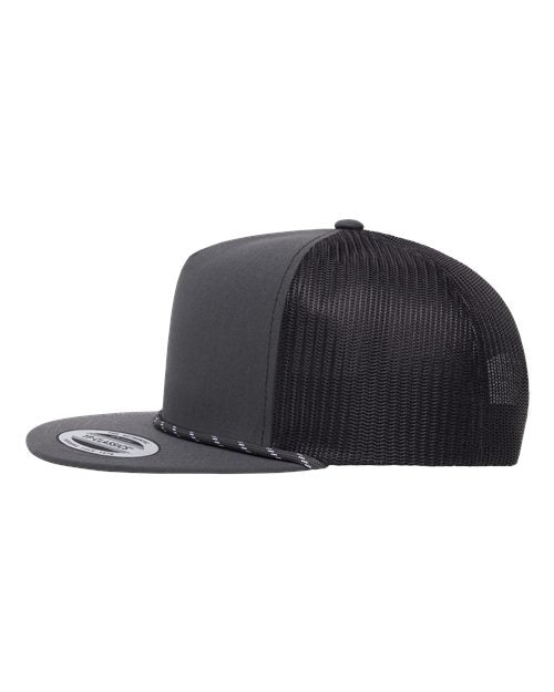 no-logo YP Classics Classic Five-Panel Trucker Rope Cap-YP Classics-Thread Logic