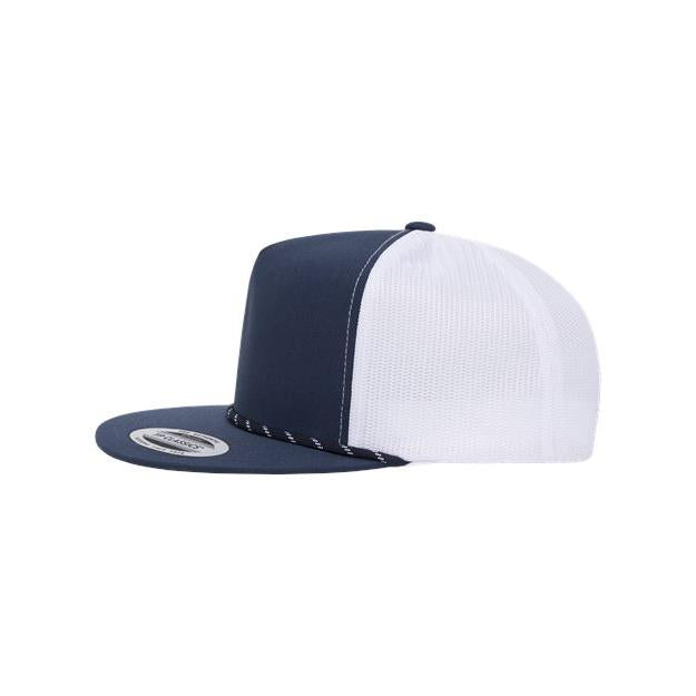 no-logo YP Classics Classic Five-Panel Trucker Rope Cap-YP Classics-Thread Logic