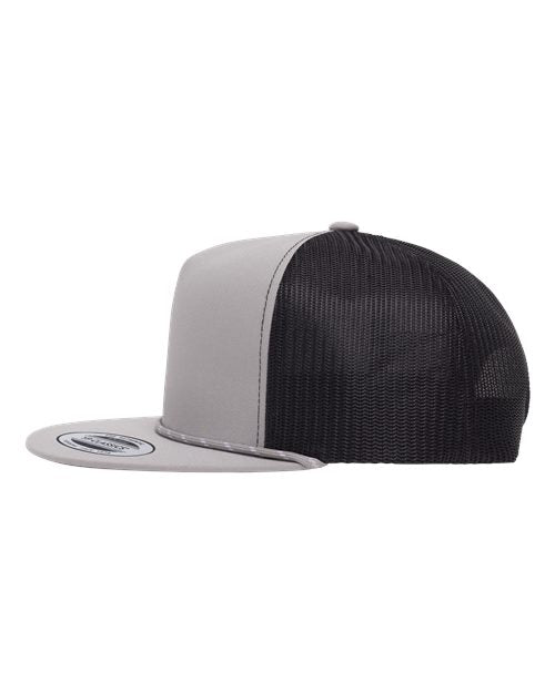 no-logo YP Classics Classic Five-Panel Trucker Rope Cap-YP Classics-Thread Logic