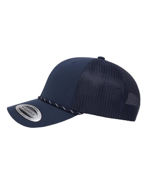 no-logo YP Classics Retro Trucker Rope Cap-YP Classics-Thread Logic