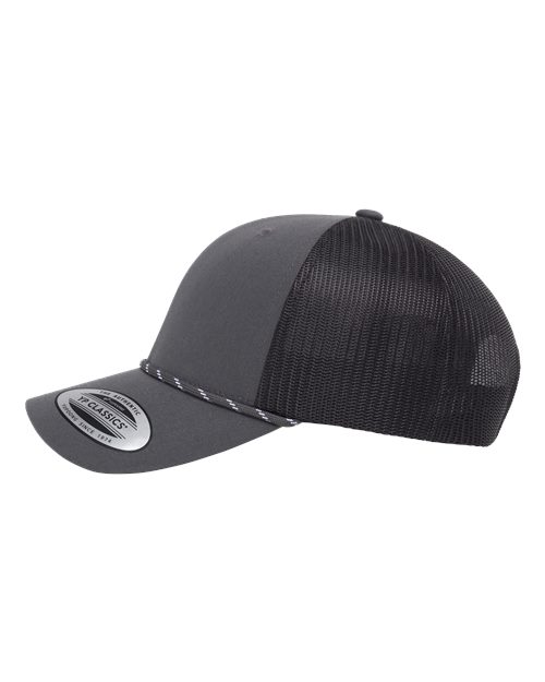 no-logo YP Classics Retro Trucker Rope Cap-YP Classics-Thread Logic