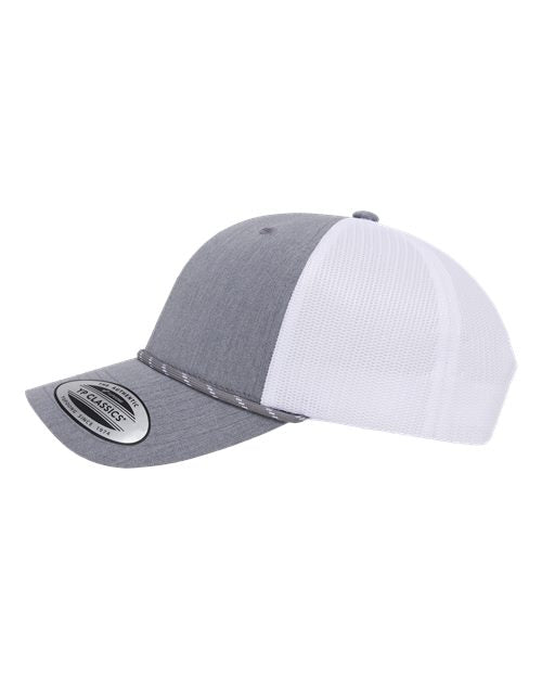 no-logo YP Classics Retro Trucker Rope Cap-YP Classics-Thread Logic