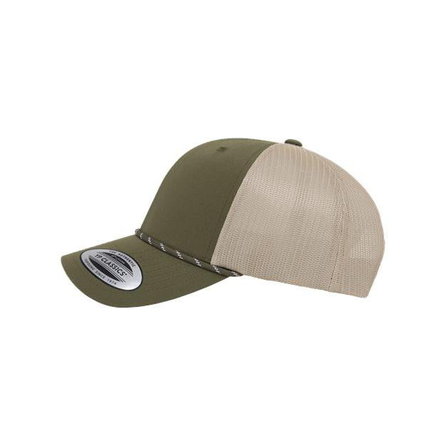 no-logo YP Classics Retro Trucker Rope Cap-YP Classics-Thread Logic