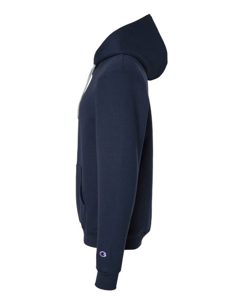 no-logo Champion Unisex Powerblend Contrast Color Hooded Sweatshirt-Champion-Thread Logic