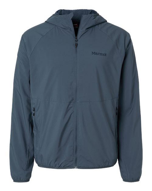 logo-left Marmot Aerothermal Soft Shell Hooded Jacket-Marmot-Thunderhead-S-Thread Logic