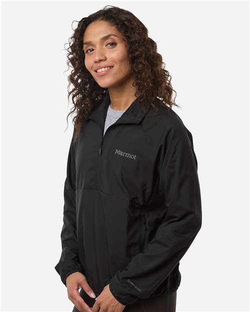 no-logo Marmot WoAerothermal Soft Shell Quarter-Zip Pullover-Marmot-Thread Logic