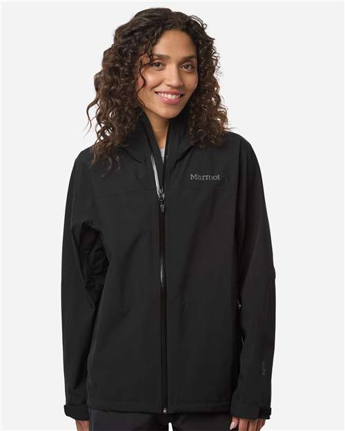 no-logo Marmot WoPreCip Evo Flex Hooded Jacket-Marmot-Thread Logic