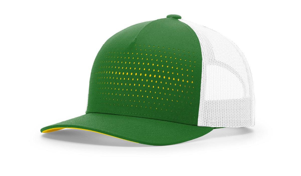no-logo Richardson Laser Cut Five Panel Trucker-Richardson-Thread Logic