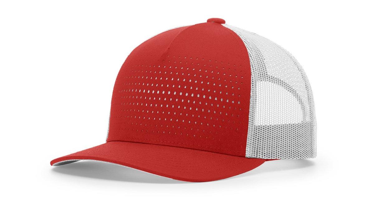 no-logo Richardson Laser Cut Five Panel Trucker-Richardson-Thread Logic