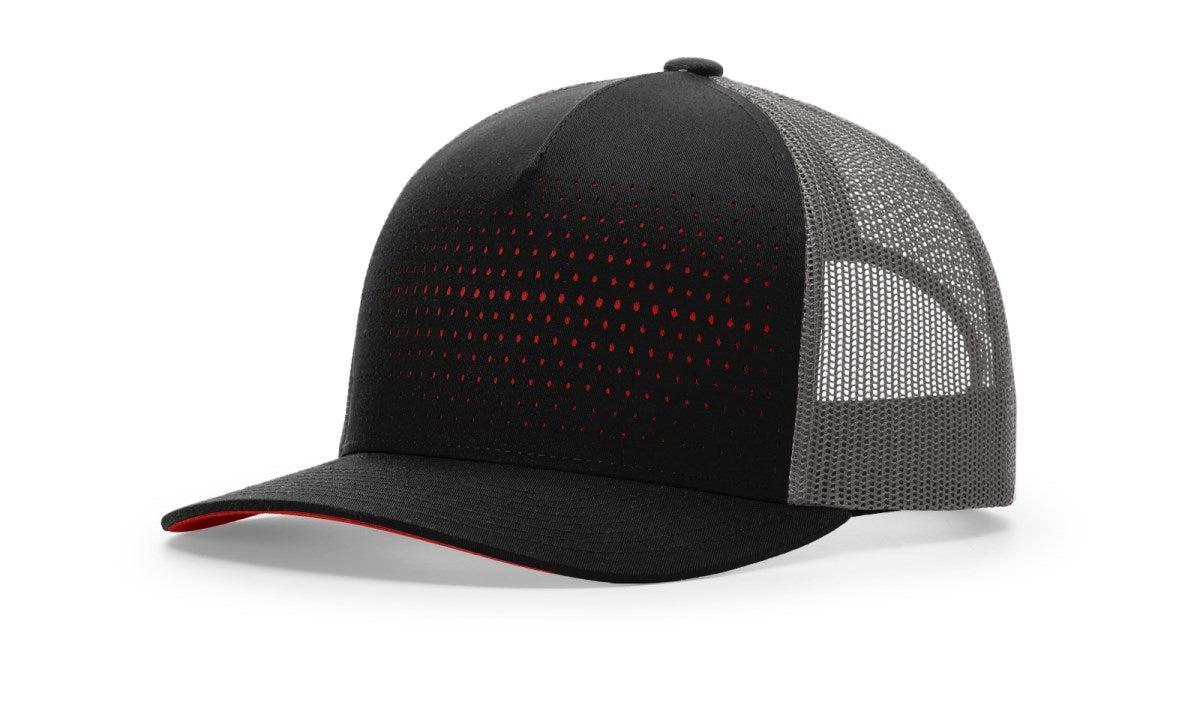 no-logo Richardson Laser Cut Five Panel Trucker-Richardson-Thread Logic