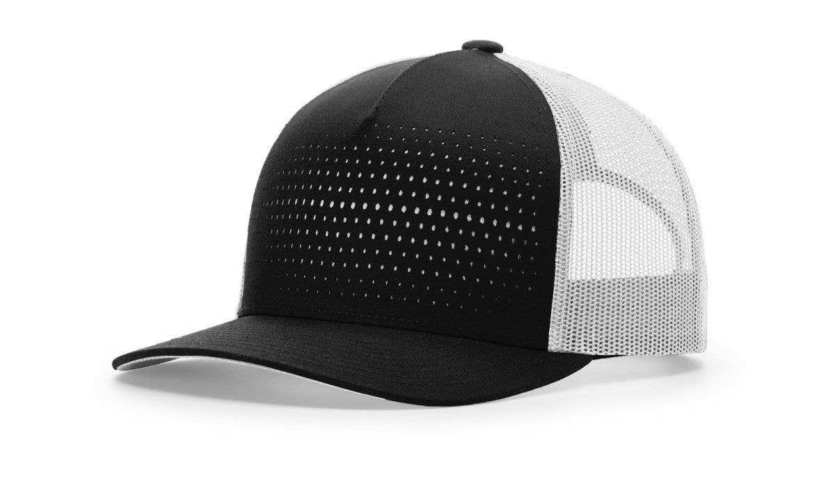 no-logo Richardson Laser Cut Five Panel Trucker-Richardson-Thread Logic