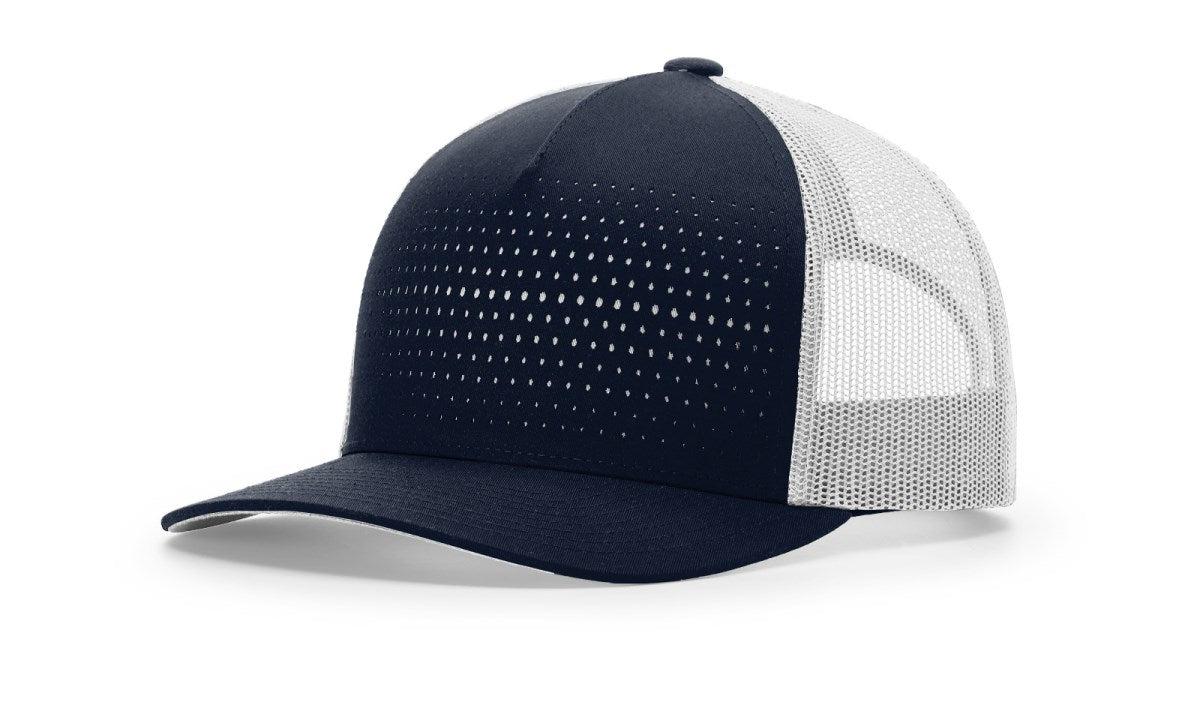 no-logo Richardson Laser Cut Five Panel Trucker-Richardson-Thread Logic