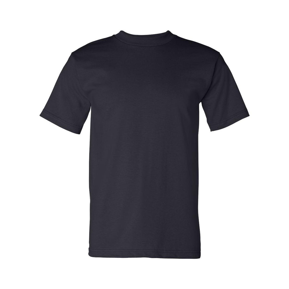 no-logo Bayside USA-Made Short Sleeve TShirt-Polos-Bayside-Navy-S-Thread Logic