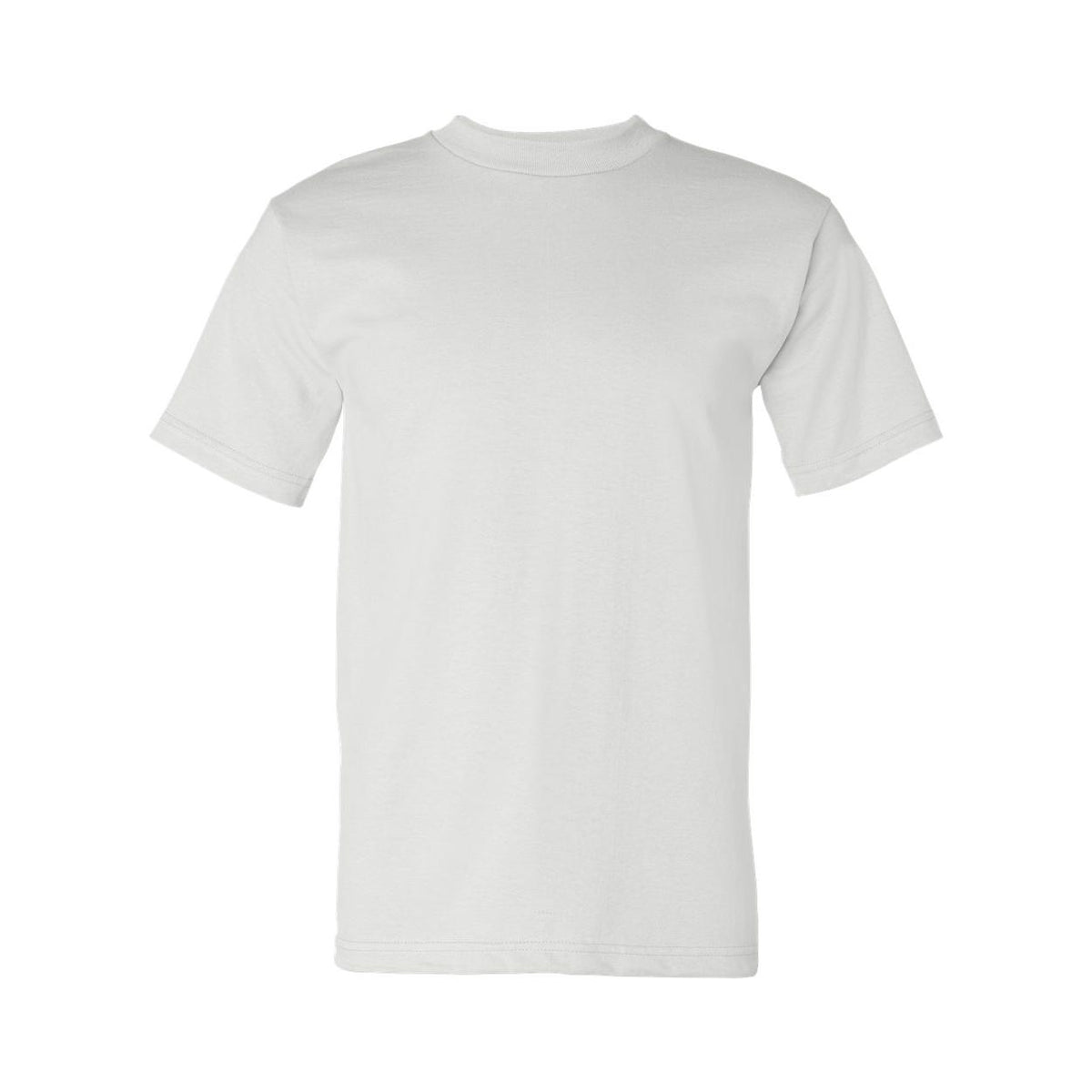 no-logo Bayside USA-Made Short Sleeve TShirt-Polos-Bayside-White-S-Thread Logic