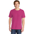 no-logo CLOSEOUT - COMFORT COLORS Heavyweight Ring Spun Tee-Comfort Colors-Heliconia-S-Thread Logic