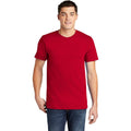 no-logo CLOSEOUT - American Apparel USA Collection Fine Jersey T-Shirt-American Apparel-Red-XS-Thread Logic