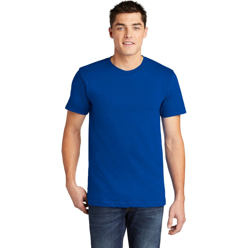 no-logo CLOSEOUT - American Apparel USA Collection Fine Jersey T-Shirt-American Apparel-Royal Blue-XS-Thread Logic