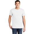 no-logo CLOSEOUT - American Apparel USA Collection Fine Jersey T-Shirt-American Apparel-White-3XL-Thread Logic