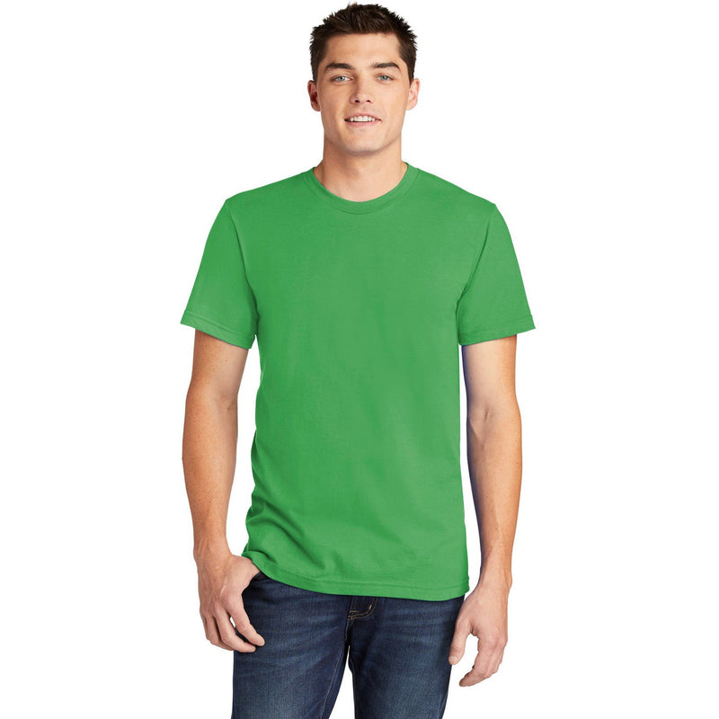 no-logo CLOSEOUT - American Apparel Fine Jersey Unisex T-Shirt-American Apparel-Grass-2XL-Thread Logic
