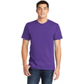 no-logo CLOSEOUT - American Apparel Fine Jersey Unisex T-Shirt-American Apparel-Purple-S-Thread Logic