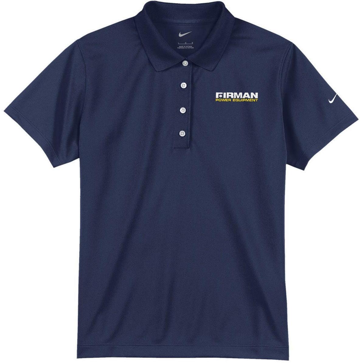 no-logo NIKE Women's Tech Basic Dri-FIT Polo-Regular-Nike-Thread Logic