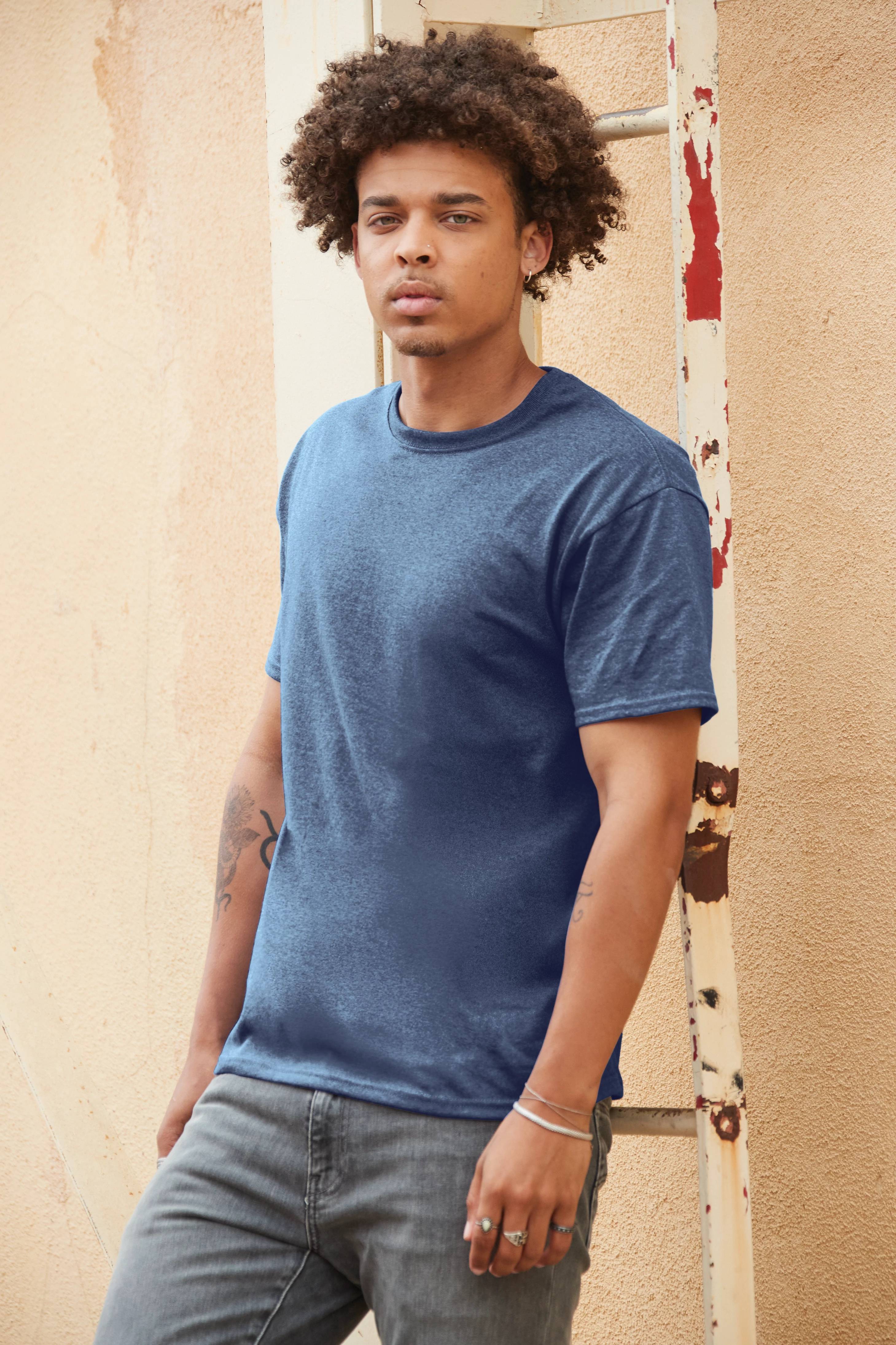 Jerzees 29M T-Shirt with Custom Embroidery