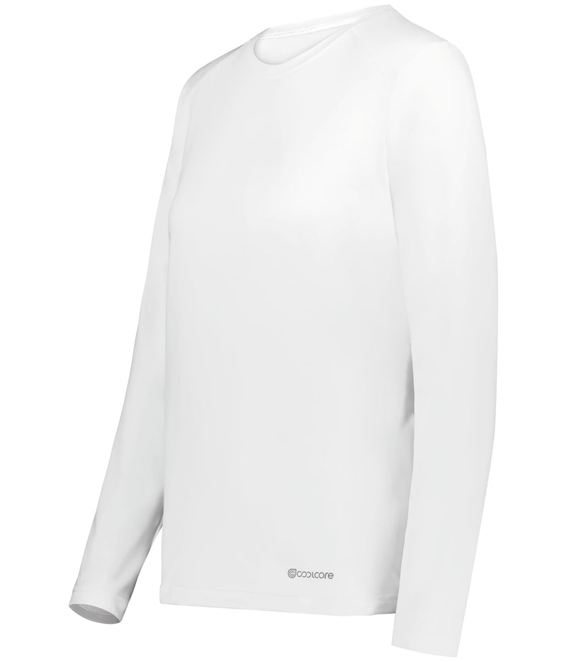 no-logo Holloway Ladies Coolcore Essential Long Sleeve Tee-Holloway-Thread Logic