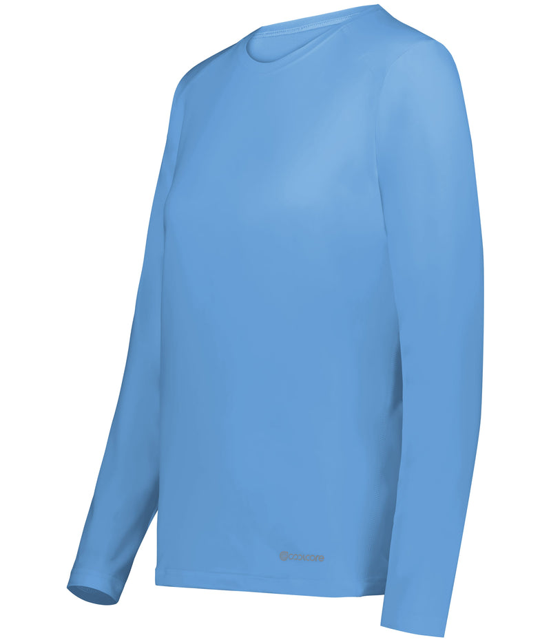 no-logo Holloway Ladies Coolcore Essential Long Sleeve Tee-Holloway-Thread Logic