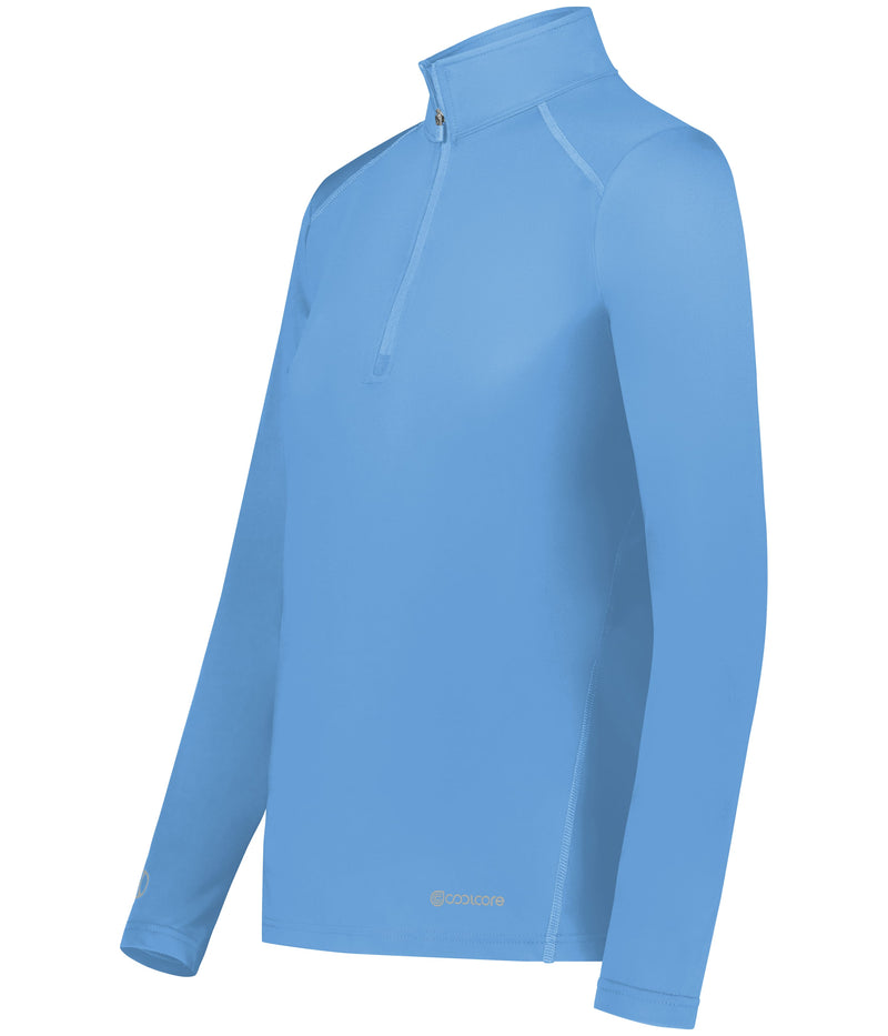 no-logo Holloway Ladies Coolcore 1/4 Zip Pullover-Holloway-Thread Logic