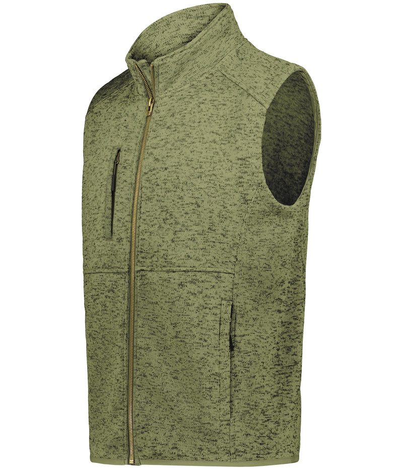 no-logo Holloway Alpine Sweater Fleece Vest-Holloway-Thread Logic