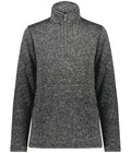 Holloway Ladies Alpine Sweater Fleece 1/4 Zip Pullover