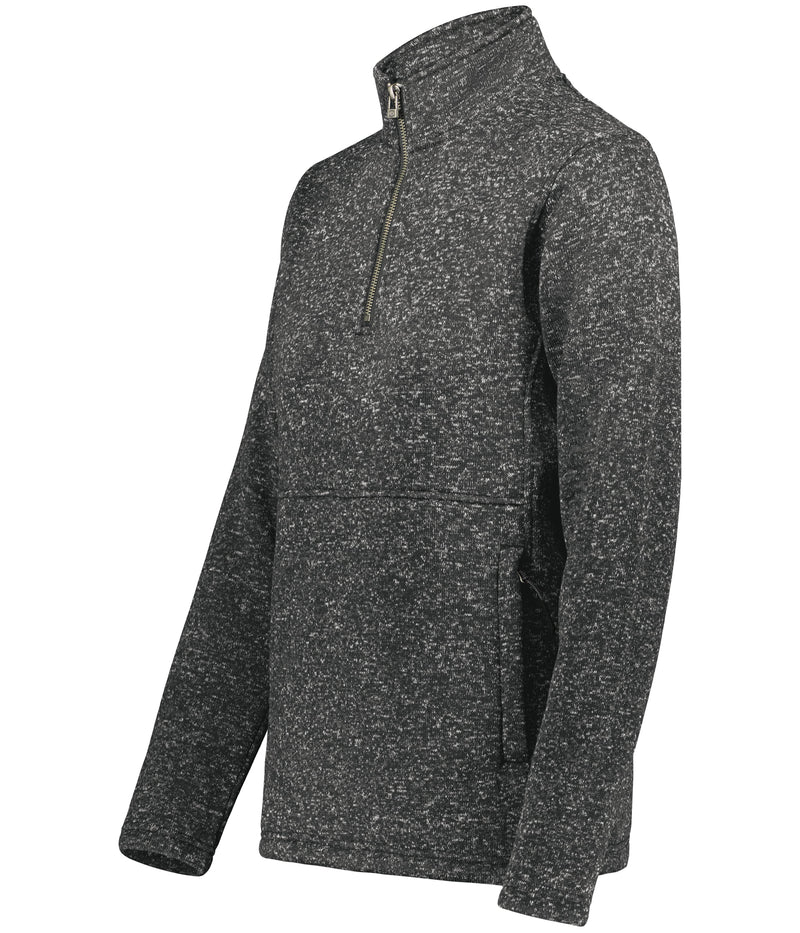 no-logo Holloway Ladies Alpine Sweater Fleece 1/4 Zip Pullover-Holloway-Thread Logic