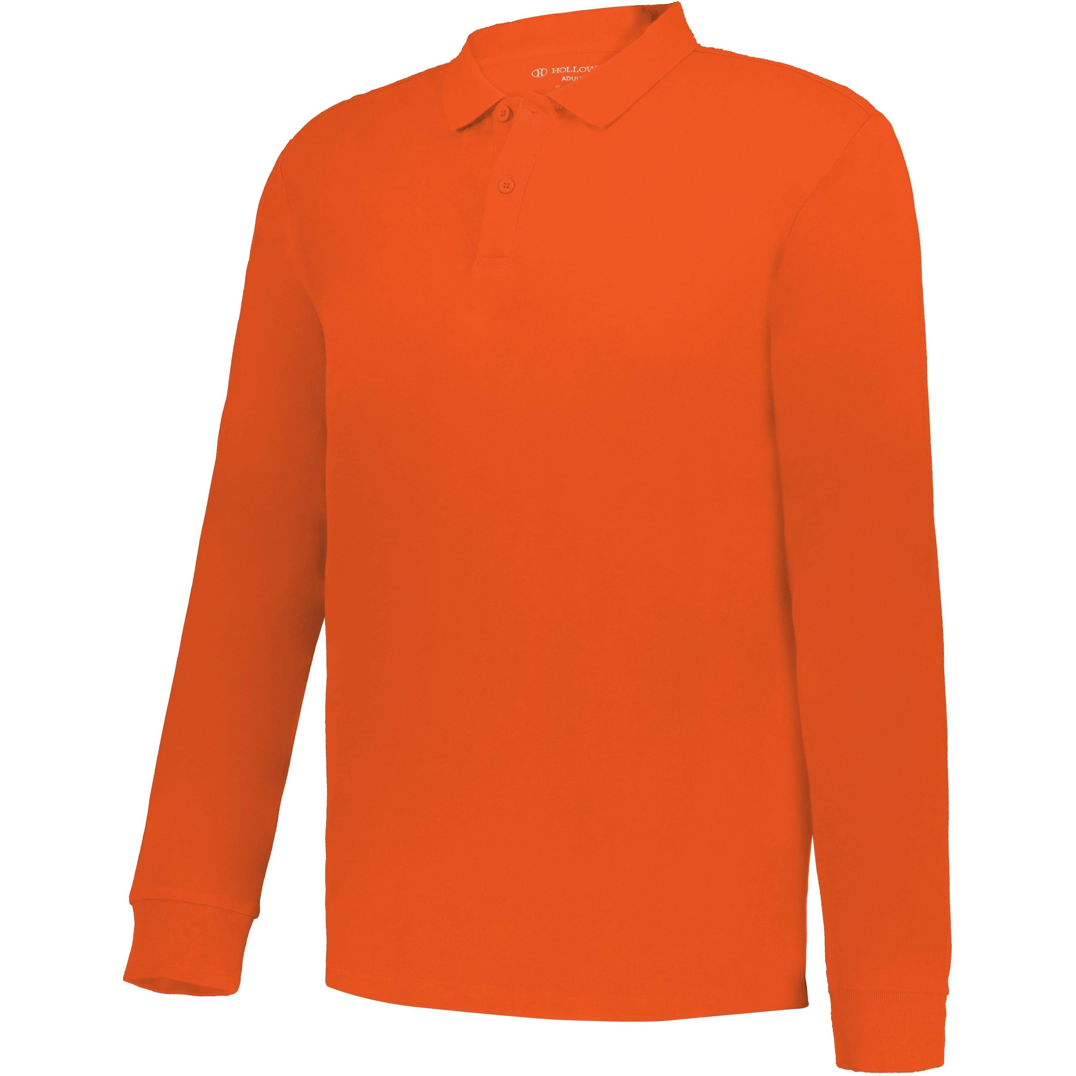 Holloway Core Cotton Long Sleeve Polo