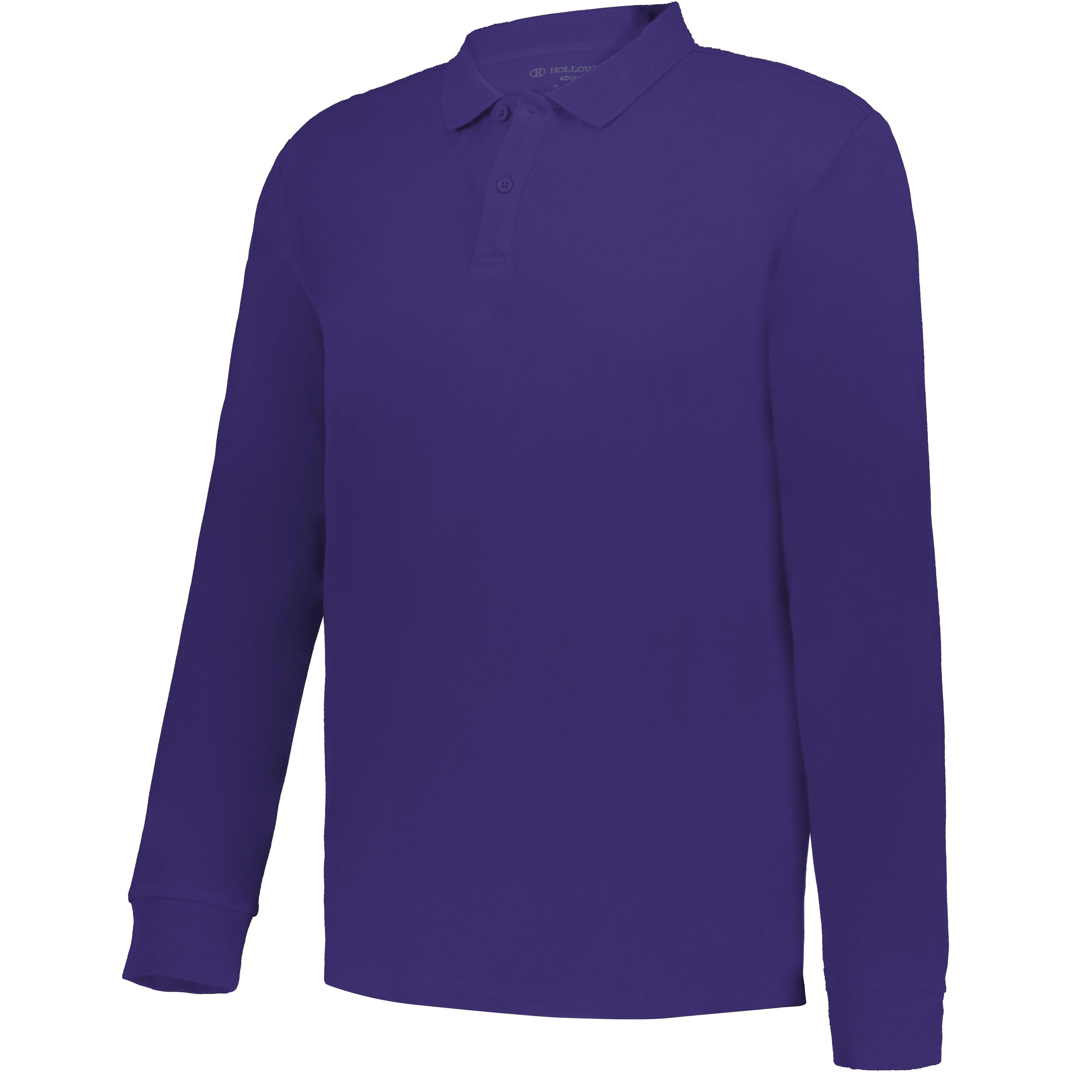 Holloway Core Cotton Long Sleeve Polo