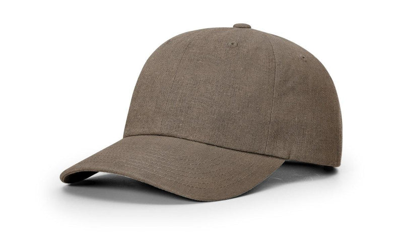 no-logo Richardson Premium Linen Dad Hat-Richardson-Thread Logic