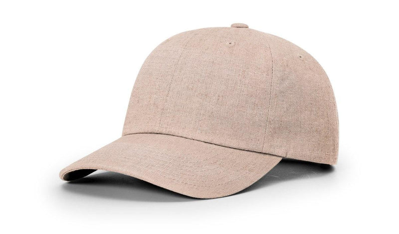 no-logo Richardson Premium Linen Dad Hat-Richardson-Thread Logic