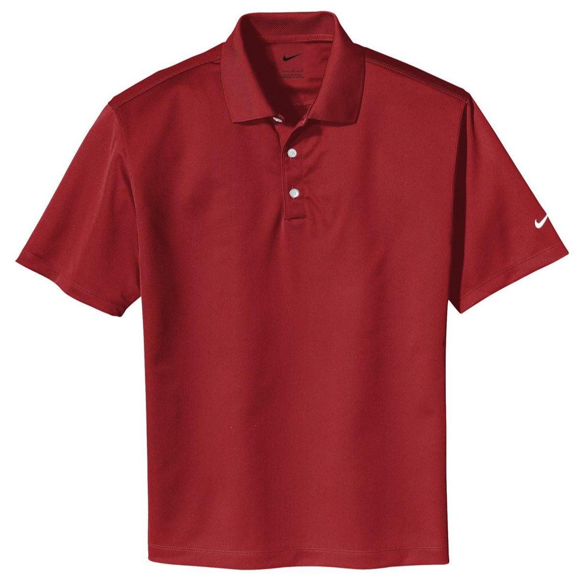 no-logo NIKE Tech Basic Dri-FIT Polo-Regular-Nike-Pro Red-S-Thread Logic