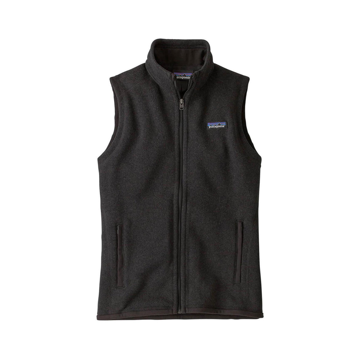 logo-left Patagonia Ladies Better Sweater Vest-Patagonia-Black-S-Thread Logic