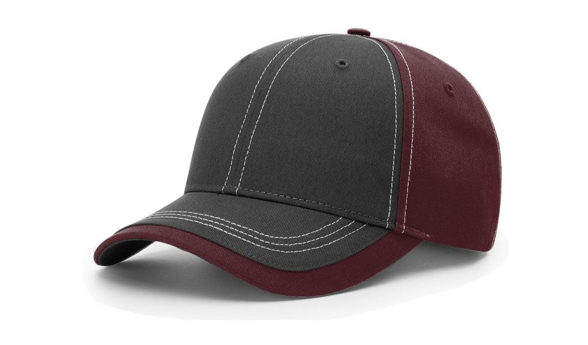 no-logo Richardson Charcoal Front W/ Contrast Stitching-Richardson-Thread Logic