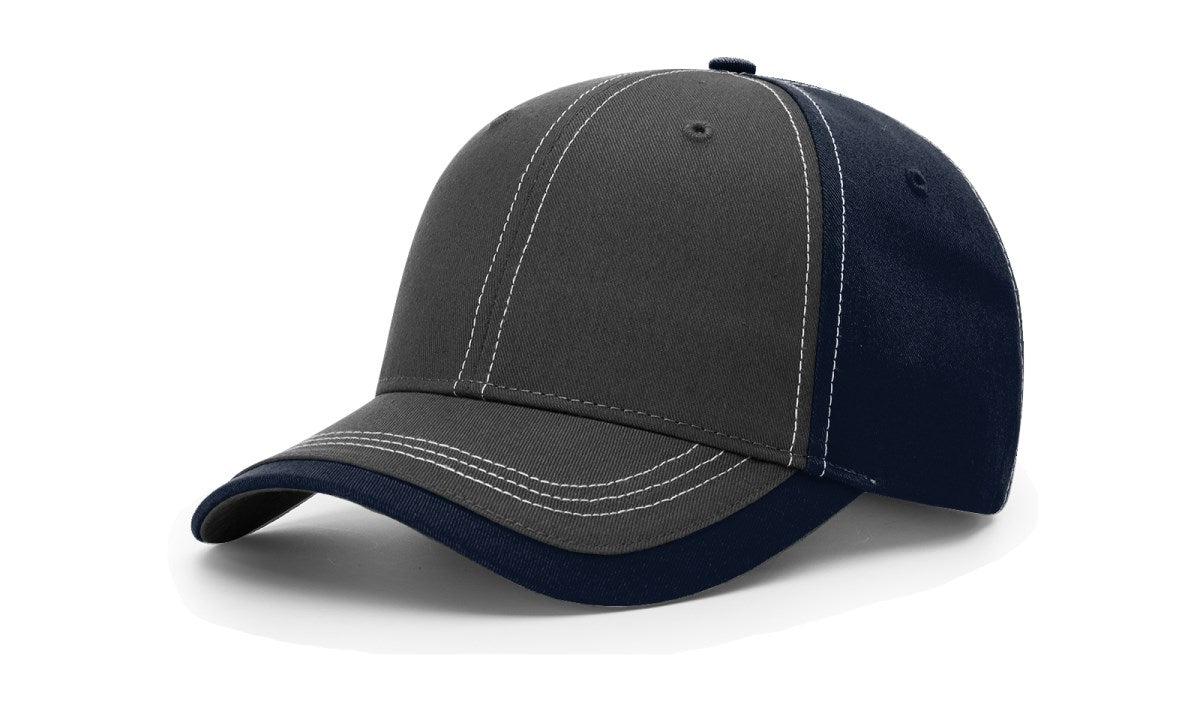 no-logo Richardson Charcoal Front W/ Contrast Stitching-Richardson-Thread Logic